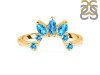 Swiss Blue Topaz Ring SBTZ-RR-378.