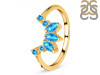 Swiss Blue Topaz Ring SBTZ-RR-378.