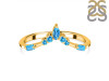 Swiss Blue Topaz Ring SBTZ-RR-408.