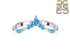 Swiss Blue Topaz Ring SBTZ-RR-408.