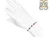 Smoky & White Topaz Bracelet With Adjustable Camera Lock SMY-RDB-126.