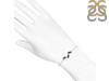 Smoky & White Topaz Bracelet With Adjustable Camera Lock SMY-RDB-143.