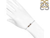 Smoky & White Topaz Bracelet With Adjustable Camera Lock SMY-RDB-145.