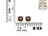 Smoky Stud Earring SMY-RDE-1321.