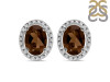 Smoky Stud Earring SMY-RDE-34.