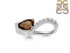 Smoky & White Topaz Pendant SMY-RDP-540.