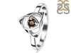 Smoky Triquetra Ring SMY-RDR-2142.