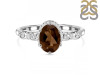 Smoky & White Topaz Ring SMY-RDR-2182.
