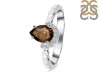 Smoky & White Topaz Ring SMY-RDR-2192.