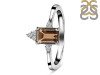Smoky & White Topaz Ring SMY-RDR-2194.