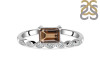 Smoky & White Topaz Ring SMY-RDR-2199.