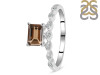 Smoky & White Topaz Ring SMY-RDR-2199.