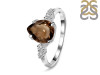 Smoky & White Topaz Ring SMY-RDR-2216.