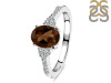 Smoky & White Topaz Ring SMY-RDR-2219.