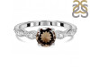 Smoky & White Topaz Ring SMY-RDR-2288.