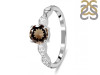 Smoky & White Topaz Ring SMY-RDR-2288.