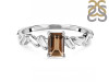 Smoky & White Topaz Ring SMY-RDR-2306.