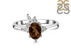 Smoky & White Topaz Ring SMY-RDR-2398.