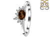 Smoky & White Topaz Ring SMY-RDR-2418.
