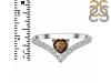 Smoky & White Topaz Ring SMY-RDR-2749.