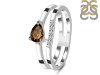 Smoky & White Topaz Ring SMY-RDR-2862.