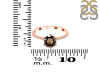 Smoky & White Topaz Ring SMY-RDR-3140.