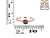 Smoky & White Topaz Ring SMY-RDR-3143.