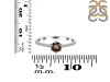 Smoky & White Topaz Ring SMY-RDR-3143.