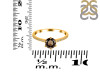 Smoky & White Topaz Ring SMY-RDR-3144.