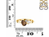 Smoky & White Topaz Ring SMY-RDR-3199.