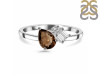 Smoky & White Topaz Ring SMY-RDR-3199.
