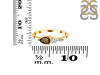 Smoky  & White Topaz Ring SMY-RDR-3238.