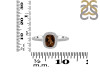 Smoky & White Topaz Ring SMY-RDR-3263.