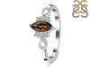 Smoky & White Topaz Ring SMY-RDR-349.
