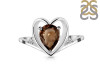 Smoky & White Topaz Ring SMY-RDR-379.