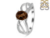Smoky & White Topaz Ring SMY-RDR-395.