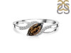 Smoky & White Topaz Ring SMY-RDR-422.