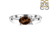 Smoky & White Topaz Ring SMY-RDR-435.