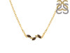 Smoky & White Topaz Necklace SMY-RDN-460.