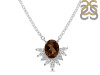 Smoky & White Topaz Necklace SMY-RN-72.