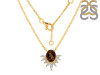 Smoky & White Topaz Necklace SMY-RN-72.