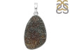 Spectropyrite Druzy Pendant-SP SPD-1-41