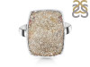 Spectropyrite Druzy Adjustable Ring-ADJ-R SPD-2-148