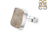 Spectropyrite Druzy Adjustable Ring-ADJ-R SPD-2-148