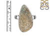 Spectropyrite Druzy Adjustable Ring-ADJ-R SPD-2-151