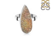 Spectropyrite Druzy Adjustable Ring-ADJ-R SPD-2-152