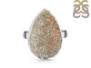 Spectropyrite Druzy Adjustable Ring-ADJ-R SPD-2-154