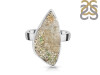 Spectropyrite Druzy Adjustable Ring-ADJ-R SPD-2-155