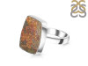 Spectropyrite Druzy Adjustable Ring-ADJ-R SPD-2-172