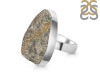 Spectropyrite Druzy Adjustable Ring-ADJ-R SPD-2-173
